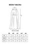 6-Piece Lined Klyoş Skirt with Belt Detail - 6