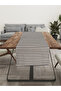 Striped Cotton Buldan Natural Linen Runner