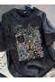 Coraline Printed Washable Vintage Unisex Oversize T-Shirt