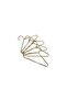 Metal Shawl Hanger Gold Triangle (5 Pieces) - 2