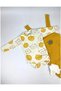 Nafi̇tto Bear Embroidered Baby Boy Salopet Set of 3 – Bodysuit, Salopet and Socks - 5