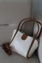 Women's Faux Leather Puppy Bag Accessory Cross Strap Hand and Shoulder Bag - 4
