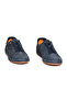 Navy Blue Genuine Nubuck Leather Daily Casual Men's Shoes - 245531 - 2