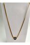 Serenay Çağla Italian Chain Gold Steel Necklace - 5
