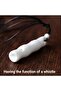 Lei-Xu 3Pcs Ceramic Whistle Necklace with Whistle Function, Stress Reducer, Meditation Yoga Necklace - 3
