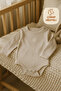 100% Cotton Baby Long Sleeve Snap Fastener Unisex Bodysuit Newborn and Children