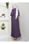 Women's Side Tie Plus Size Pleated Skirt Double Suit - 2
