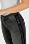 Cotton Skinny Fit Narrow Leg Logo Stripe Jeans Jeans Pants Xw000129 Af16082 m - 5