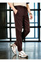Dark Brown Micro Patterned Slim Fit Men's Trousers - 2