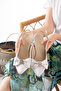 Satin Bow Detail Ankle Strap Women's Heeled Shoes - 3