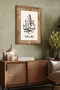 One Piece Wooden Framed Islamic Subhanallah Table Tk0789 - 2