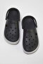 Black Closed Front Light Sole Men's Eva Sandals Slippers Takss25Te00056