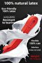 15 kg Red Resistance Band - Medium Firm Pilates Cross Training Tire - 4