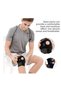 Neoprene Knee Brace with Patella Support Knee Brace Cruciate Ligament Knee Bandage for Meniscus Pain Free Size - 4