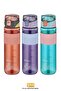 TKK 700ml Pipeless Lockable Lid Water Bottle with Carrying Strap and Strainer - 4