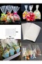 500 Pieces Candy Cookie Accessory Bag 10x20 Cm Shiny Gelatin Bag No Tape Bag 10*20