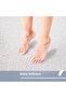 Orlina 2-Piece Cream Bath Mat Set, Carpet, Washable Toilet Mat Set with Non-Slip Leather Base - 4