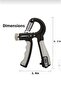 5-60kg carpal direct hand spring hand arm wrist strengthener exerciser resistance bow workout 1-piece - 7