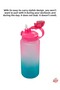 Celebrity - 2.2 Liter Motivated Tritan Water Bottle - Bpa Free - 3