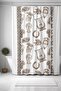 Bathroom Curtain, Brown Ancient Greek Pattern Shower Curtain, Bathtub Curtain 175X200Cm - 3