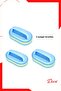 3Pcs Durable Sponge Brush 3 Layers Sink Kitchen Bathroom Tile Showercabin Dishwashing Brush