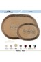 Shems Mink 2-Piece Lace and Fringed Toilet Seat Set Bathroom Rug Mat Set - 7