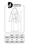 Unisex Hooded 4 Layer 100% Organic Cotton Premium Multi Muslin Ultra Soft Bathrobe - 6