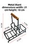 Clear Wood Detailed Bleach and Liquid Soap Dispenser with Metal Stand Bathroom Set-Sponge Gift - 6
