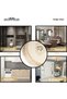 Shems Cream Lacy and Fringed Toilet Seat Set Bathroom Carpet Mat Set of 2 - 5