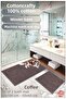 Cotton Woven Bath Mat Set, Bathroom Rug Leaf Set of 2 60X100 - 60X50 Brown - 4