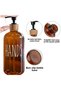 Amber Bamboo 2-Piece Hands & Dishes Liquid Soap Dispenser Set with Stand - 2
