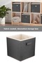 1 Piece Closet Organizer, Laundry Toy Storage Box Basket Organizer 30X30X30 cm