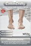 Cotton Woven Water Absorbent Bath Mat, Bathroom Rug Vera 60X100 cm White - 2