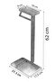 3 in 1 Bathroom Set – Toilet Roll Holder, Dustbin and Toilet Brush Set - 7