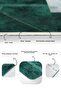 Geometric Simple & Stylish Geometric 2-Piece Bathroom & Kitchen Mat Set with Woven Carpet on Green Floor - 4