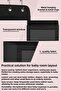 Baby Room Door Organizer - Kids Room Storage Organizer - 6-Tier Shelf - Black - 4