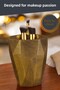 Makeup Organizer, Makeup Brush Holder, Makeup Brush Set, Gold Antique Finish, Model 19 - 5