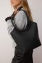 Black Women's Maxi Size Hand and Shoulder Bucket Bag Takaw26Oc00016 - 2