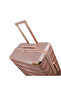 Hard Case Cabin Luggage Trolley Abs Lightweight With Built In Tsa Type Lock A5125 Rose Gold - 6