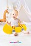 Yellow Baby Sleeping Cushion with Toys, Baby Sitting Support Cushion, Baby Seat - 2
