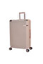 Hard Large Luggage Trolley Lightweight Suitcase With Built In Tsa Type Lock A5123 Milk Pink