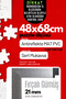 21mm- 48X68 cm Anti-Reflective Matte Pvc Li Photo 1000 Piece Puzzle Document Frame Horizontal Vertical 21cm