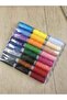 Sewing Thread For Home Machine Embroidery 200 Yards Spool Assorted Color 10pc pack - 3