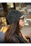 “Handmade Glitter Mesh Knitted Bandana – Stylish Bohemian Hair Accessory”