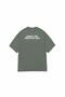 Men's T-Shirt Remedy Crew Written Khaki Oversize Printed Crew Neck Thick Cotton Fabric - 6