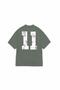 Men's T-Shirt Remedy Crew Written Khaki Oversize Printed Crew Neck Thick Cotton Fabric - 7