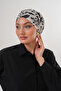 Patterned Hijab Bonnet Daily Use Sports Bonnet Practical Shawl Scarf - 3