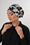 Patterned Hijab Bonnet Daily Use Sports Bonnet Practical Shawl Scarf - 3