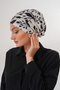 Patterned Hijab Bonnet Daily Use Sports Bonnet Practical Shawl Scarf - 7