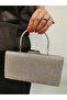 Women's Evening Big Platinum Chain Wedding Night Party Bag - 5